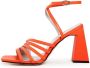 Cesare Gaspari Chunky Comfort Sandalen Oranje Orange Dames - Thumbnail 1