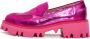 Cesare Gaspari Chunky Platform Loafers Fuchsia Pink Dames - Thumbnail 1