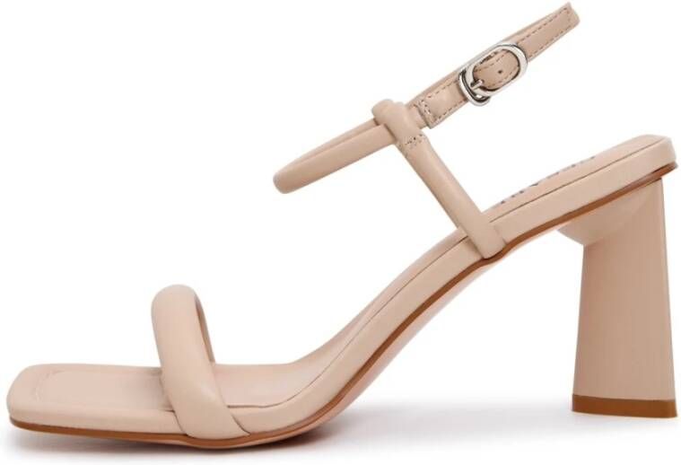 Cesare Gaspari Elegant High Heeled Sandals Beige Dames