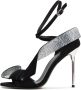 Cesare Gaspari Elegant High Heeled Sandals Black Dames - Thumbnail 1