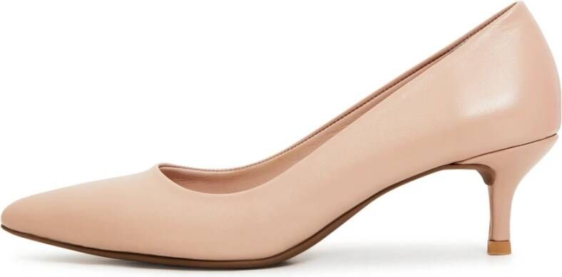 Cesare Gaspari Elegant Luxe Pumps Beige Pink Dames