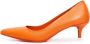 Cesare Gaspari Elegant Luxe Pumps Orange Dames - Thumbnail 1