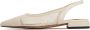 Cesare Gaspari Elegant Slingback Ballet Pumps Beige Dames - Thumbnail 1