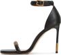 Cesare Gaspari Elegante High Heeled Sandals Zwart Black Dames - Thumbnail 1