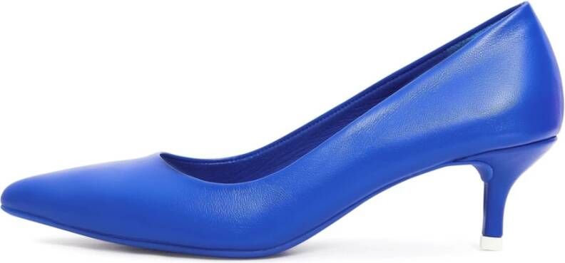 Cesare Gaspari Elegante Luxe Pumps Blauw Blue Dames