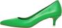 Cesare Gaspari Elegante Luxe Pumps Groen Green Dames - Thumbnail 1