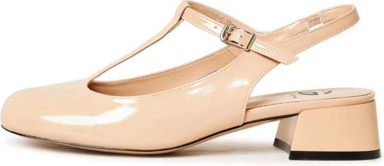 Cesare Gaspari Elegante Slingback Pumps Beige Dames