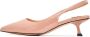 Cesare Gaspari Elegante Stiletto Heeled Pumps Beige Dames - Thumbnail 1