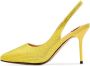 Cesare Gaspari Gele Blokhak Sandalen Harper Yellow Dames - Thumbnail 1