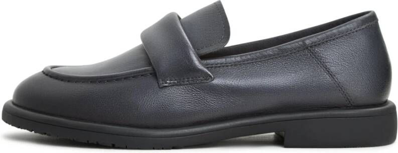 Cesare Gaspari Grijze Blokhak Loafers Stephanie Gray Dames