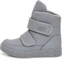 Cesare Gaspari Grijze High-Top Winterlaarzen met Velcro Gray Dames - Thumbnail 1