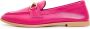 Cesare Gaspari Hoogwaardige leren loafers Fucsia Pink Dames - Thumbnail 1