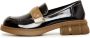 Cesare Gaspari Lakleren loafers Zwart Black Dames - Thumbnail 1