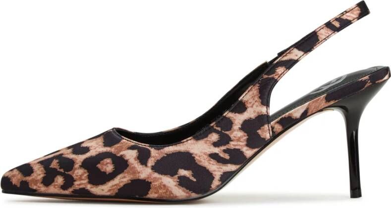 Cesare Gaspari Leopard High Heeled Pumps Brown Dames