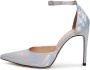 Cesare Gaspari Luxe hoge hakken pumps Zilver Gray Dames - Thumbnail 1