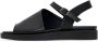 Cesare Gaspari Luxe Leren Plateau Sandalen Alina Black Dames - Thumbnail 1