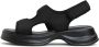 Cesare Gaspari Luxe Platform Sandalen Black Dames - Thumbnail 1