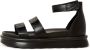 Cesare Gaspari Luxe Platform Sandalen Black Dames - Thumbnail 1