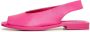 Cesare Gaspari Luxe Platte Sandalen Pink Dames - Thumbnail 1