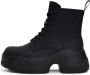 Cesare Gaspari Moderne Platform Enkellaarzen Black Dames - Thumbnail 1