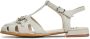 Cesare Gaspari Moderne platte zool sandalen Beige Dames - Thumbnail 1