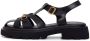 Cesare Gaspari Platform Sandalen Zwart Black Dames - Thumbnail 1