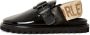 Cesare Gaspari Platform Slingback Slippers Renata Zwart Black Dames - Thumbnail 1