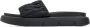 Cesare Gaspari Platform Slippers Zwart Black Dames - Thumbnail 1