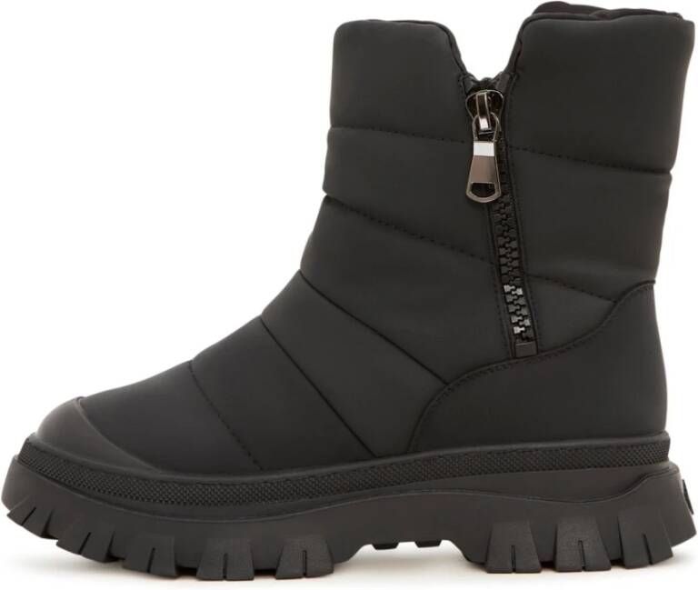 Cesare Gaspari Platform Winterlaarzen Zwart Black Dames