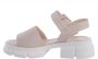 Cesare Gaspari Platformzool Sandalen Beige Dames - Thumbnail 1