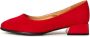 Cesare Gaspari Rode Block Heel Ballerinas Ingrid Red Dames - Thumbnail 1