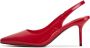 Cesare Gaspari Rode Stiletto High Heeled Pumps Red Dames - Thumbnail 1