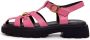 Cesare Gaspari Roze Plateau Sandalen Stijlvol Comfort Pink Dames - Thumbnail 1