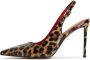 Cesare Gaspari Statement Stiletto Hoge Hakken Pumps Brown Dames - Thumbnail 1