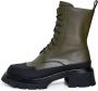 Cesare Gaspari Stijlvolle Leren Veterschoenen Green Dames - Thumbnail 1