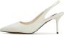 Cesare Gaspari Stiletto High Heeled Pumps White Dames - Thumbnail 1