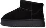 Cesare Gaspari Suede Platform Winterlaarzen Zwart Black Dames - Thumbnail 1