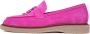 Cesare Gaspari Suede Slip-On Loafers Pink Dames - Thumbnail 1