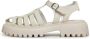 Cesare Gaspari Urban Blokhak Sandalen Beige Dames - Thumbnail 1