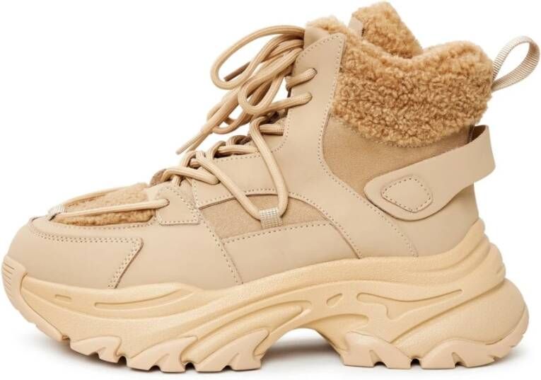 Cesare Gaspari Winter sneakers Beige Dames