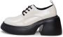 Cesare Gaspari Witte Chunky Loafers White Dames - Thumbnail 1