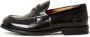 Cesare Gaspari Zwarte Blokhak Loafers Black Dames - Thumbnail 1