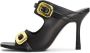 Cesare Gaspari Zwarte hoge hakken sandalen Black Dames - Thumbnail 1