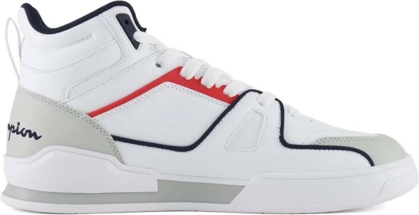 Champion 3 Point MID Basketbalschoenen White Heren