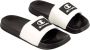 Champion Witte Arubo Rubberen Patch Slides Black Heren - Thumbnail 5