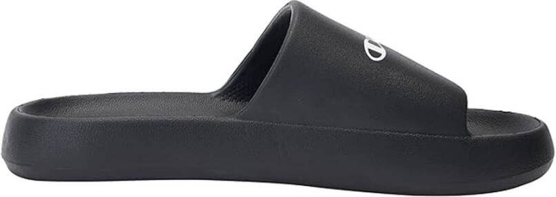 Champion Zwarte Zachte Slipper Slides Black