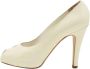 Chanel Vintage Pre-owned Leather heels Beige Dames - Thumbnail 1