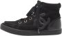 Chanel Vintage Pre-owned Leather sneakers Black Dames - Thumbnail 1