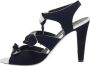 Chanel Vintage Pre-owned Suede sandals Blue Dames - Thumbnail 1