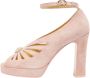 Chanel Vintage Pre-owned Suede sandals Pink Dames - Thumbnail 1